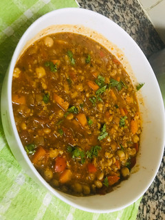 A picture of Chickpea stew.