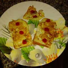 A picture of Egg toast.