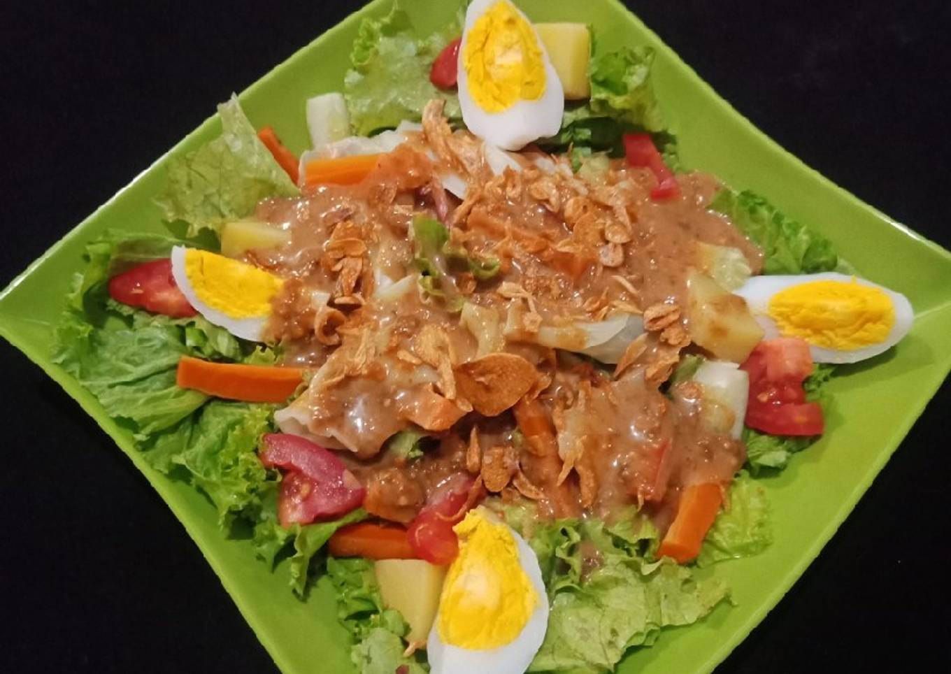 Gado Gado Special tidak pakai Santan