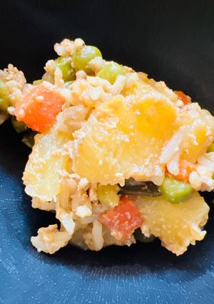 A picture of Pineapple Jasmine Rice.