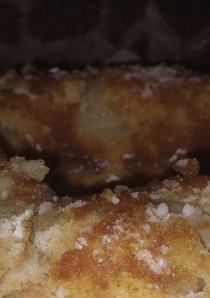 Una foto de Budín de peras!!🍐🍐🍐