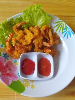 Foto resep Udang Goreng Tepung Roti (MPASI 12m+)