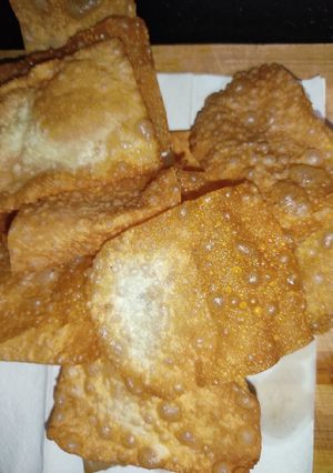 A picture of Homemade Papri.