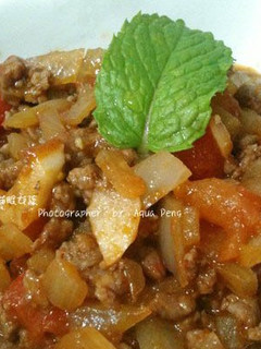 【簡單做菜】蕃茄炒牛肉。拌麵拌飯都好吃 的食譜成品照片