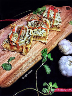 Foto resep Pizza Panggang Teflon (No Mixer, No Oven) 🍕🍕