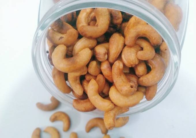 Cemilan Kacang mente goreng