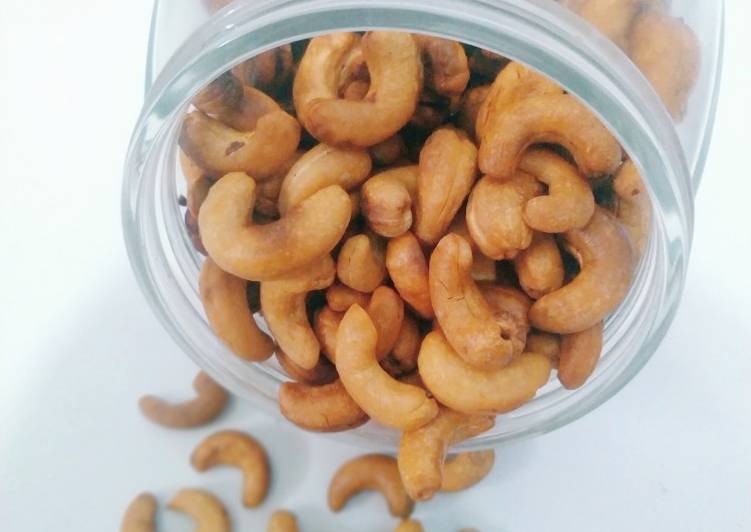 Resep Cemilan Kacang mente goreng oleh Ayha - Cookpad