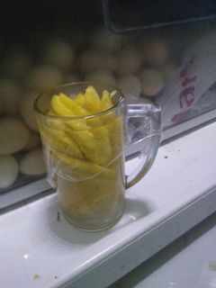Hình của món Detox khóm chanh.
