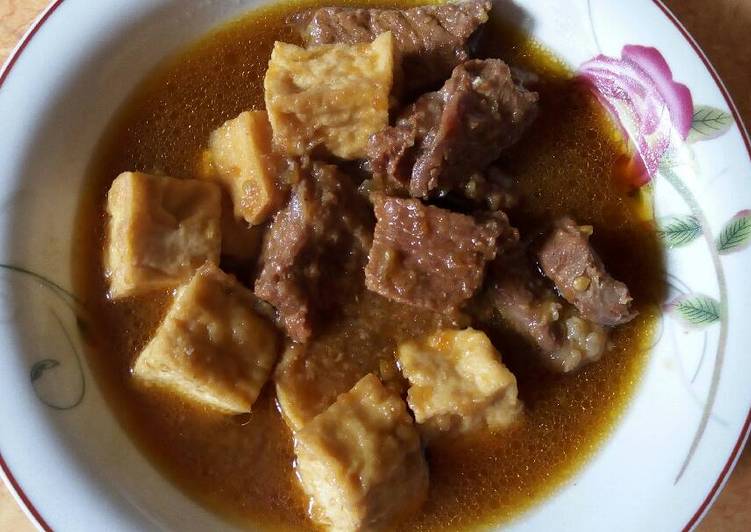  Resep Semur daging dan tahu  oleh Ummu Hanun Cookpad