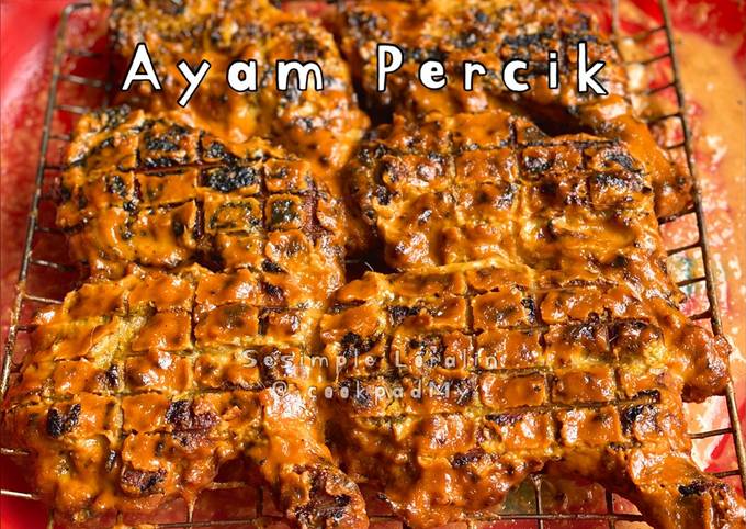 Resipi Ayam Percik Pkp 10 Kg Stail Ore Besut Oleh Sesimple Loralin Cookpad
