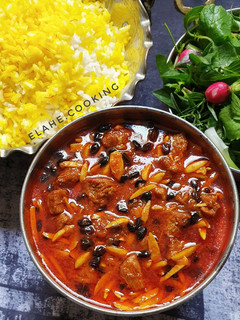 عکسی از دستور خورشت خلال بادام