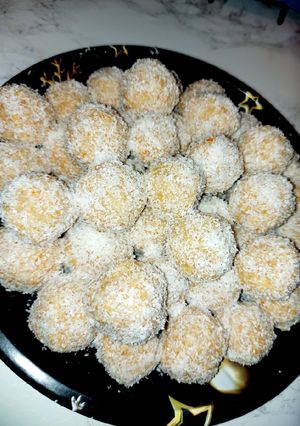 O poză a rețetei Raffaello.