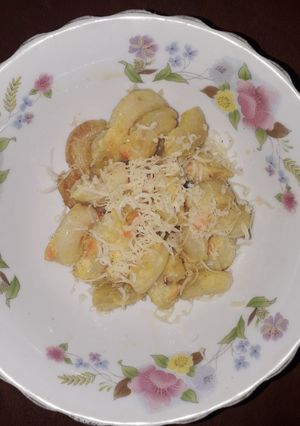 Foto resep Macc and Cheese Egg