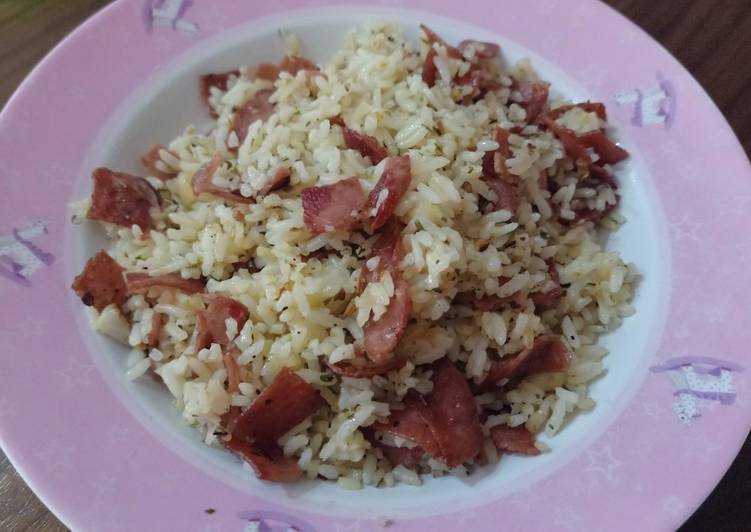 Resep: Italian Fried Rice ala2 yang Lezat