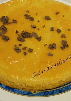 Una foto de Tarta de nectarina