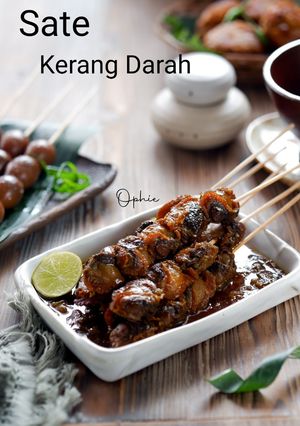 Foto resep Sate kerang darah