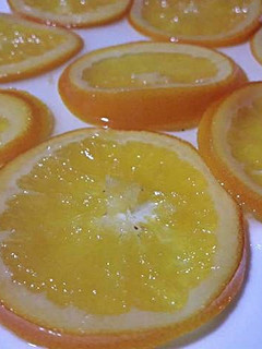 Una foto de Naranjas confitadas
