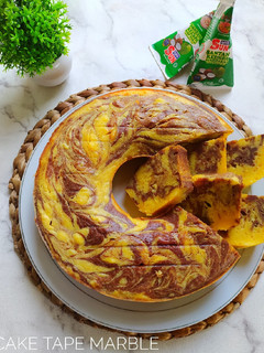 Foto resep Cake Tape Marble