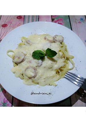 Foto resep Fetucini Saus Keju