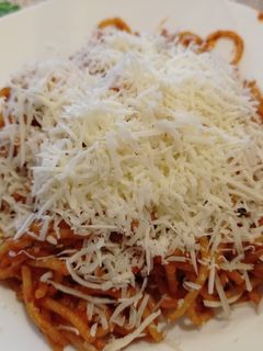 Paradicsomos, csirkés tészta recept fotója