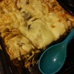 A picture of Easy Alfredo Bake.