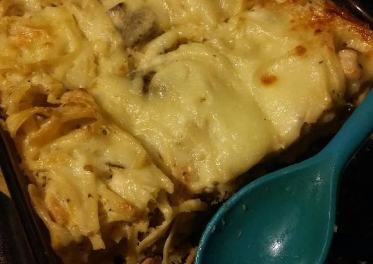 Saturday Fresh Easy Alfredo Bake