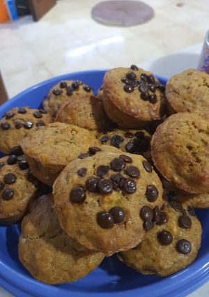 Foto resep Banana muffin (Muffin Pisang) TANPA MIXER, OVEN TANGKRING