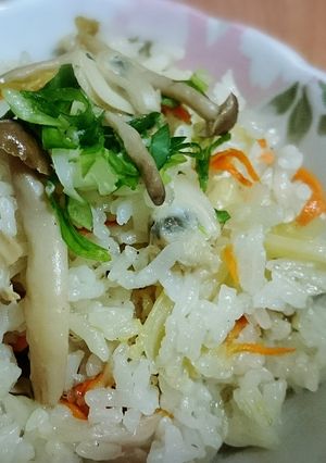 蛤蜊雜炊飯 的食譜成品照片