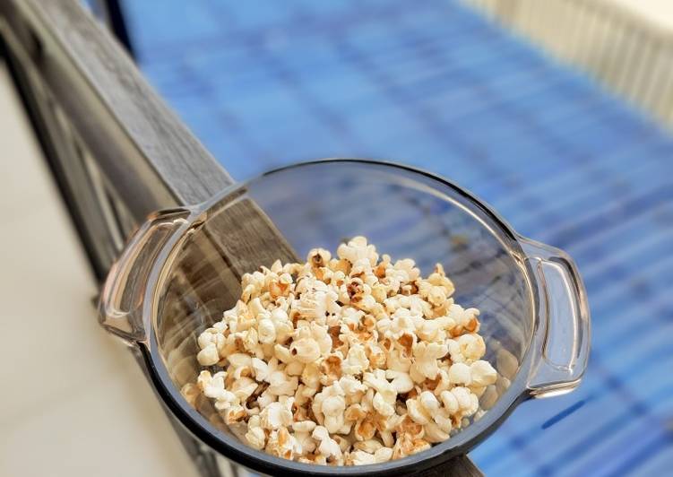 Langkah Mudah untuk Menyiapkan Super gampang enak popcorn asin Jadi, Lezat