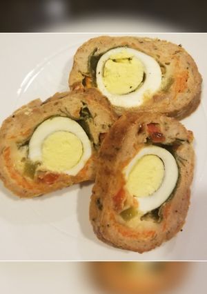 Una foto de Rollo de carne molida