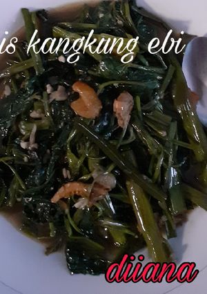 Foto resep Tumis kangkung ebi