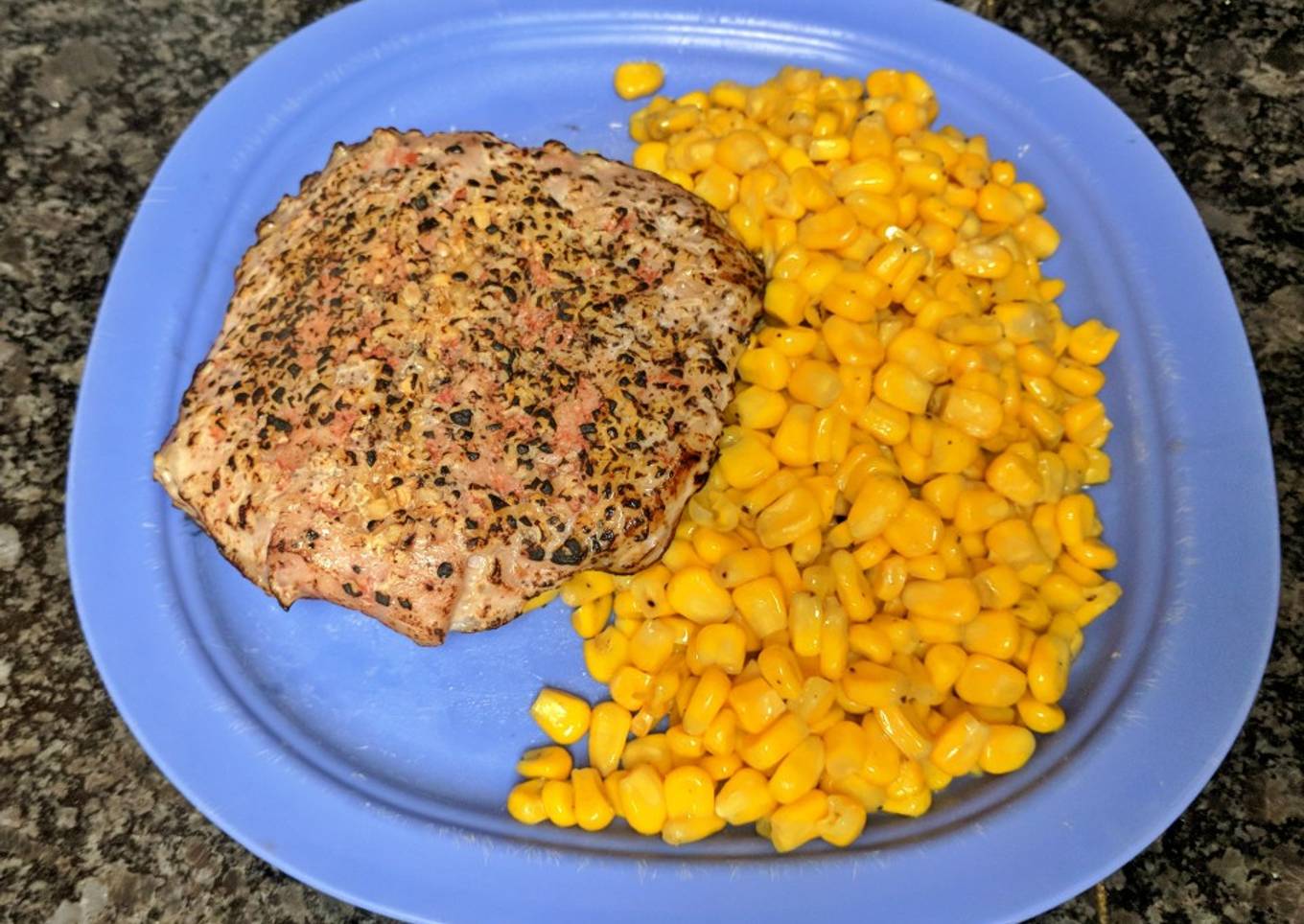 Garlic sous vide Pork Chops Instant Pot IP