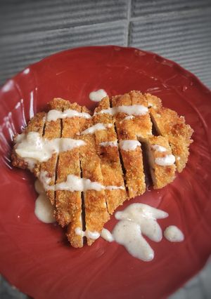 Foto resep Crispy Chicken Steak with Sauce