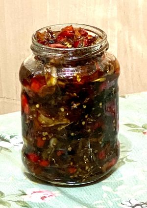 干貝小魚乾辣椒醬 的食譜成品照片