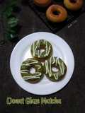 Donat Glaze Matcha