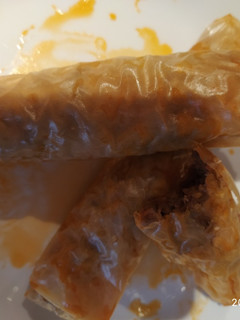 Una foto de Rollitos de carne en pasta filo