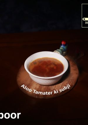 A picture of Aloo Tamatar ki Sabzi.