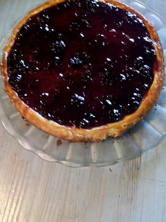 Una foto de Cheesecake cocido