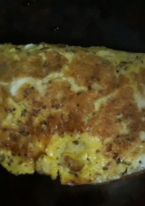 Una foto de Omelette clásico