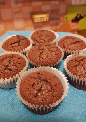 Gluténmentes csokis muffin recept fotója