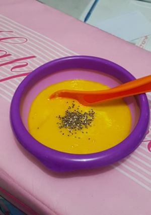 Foto resep Mpasi Mangga Yoghurt Smoothies with Chia Seed