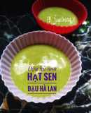 Ăn dặm cho bé: Đậu hủ non hạt sen - đậu hà lan