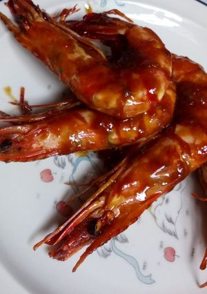 Foto resep Udang Bakar Madu, Yummy and Juicy