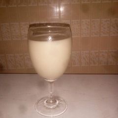 A picture of Creamy tiger nut juice.