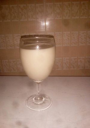A picture of Creamy tiger nut juice.