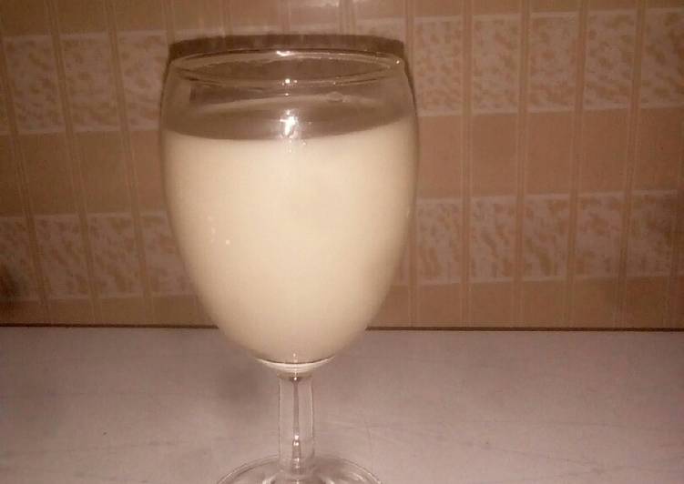 Creamy tiger nut juice