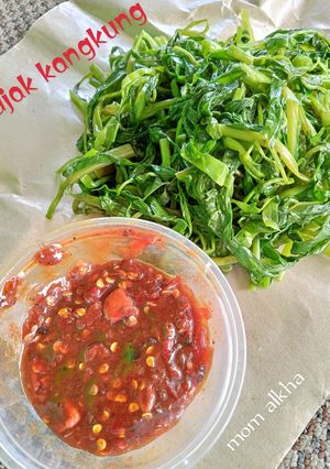 Foto resep Rujak kangkung