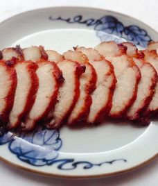 thịt lợn nạc vai xá xíu