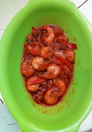 Foto resep Udang saus padang