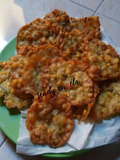 Foto resep Perkedel jagung manado (bakwan)